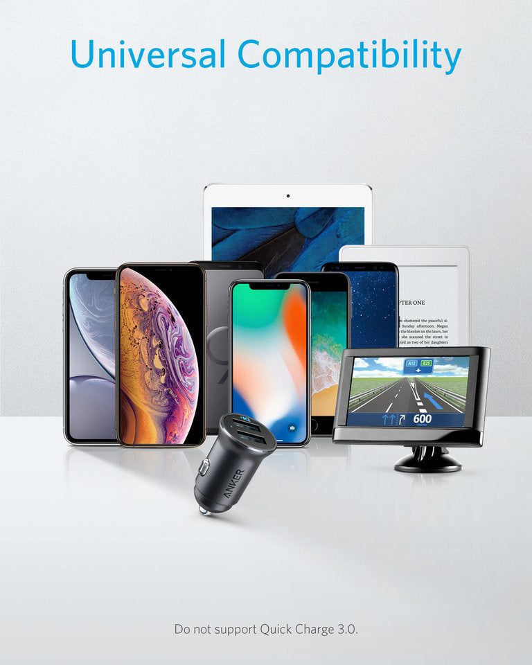 Anker PowerDrive 2 (Alliage, 2 Ports USB, 24 W)
