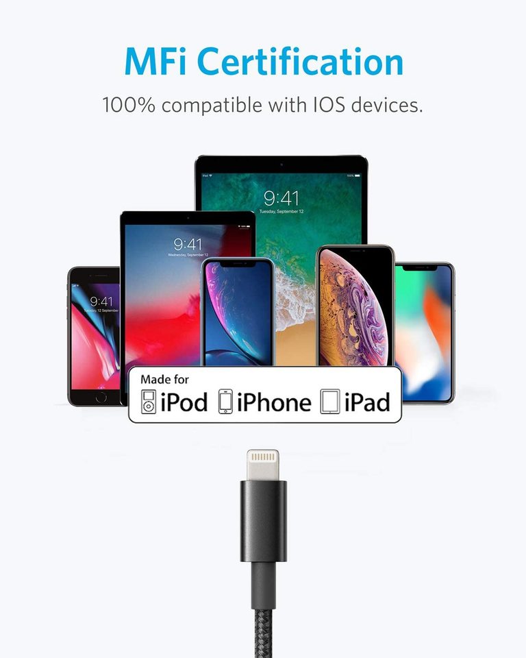 Anker <b>331 </b>Câble USB-A à Lightning